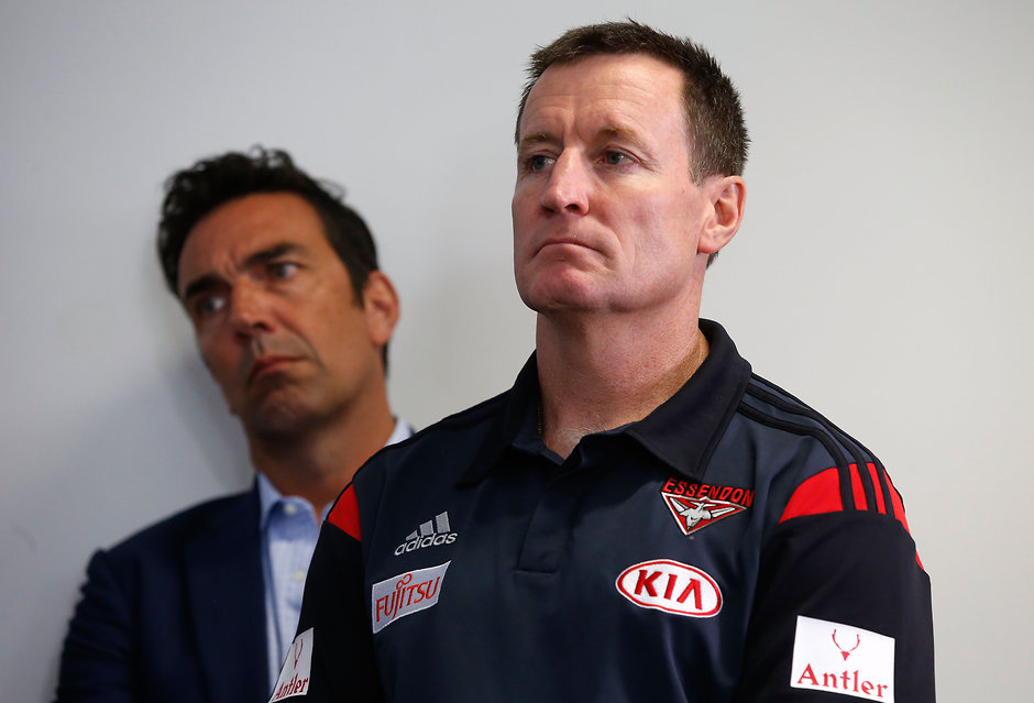 AFL 2016 Media - EFC CAS Decision Press Conference John Worsfold at the Essendon press conference after the CAS verdict in January - ${keywords}